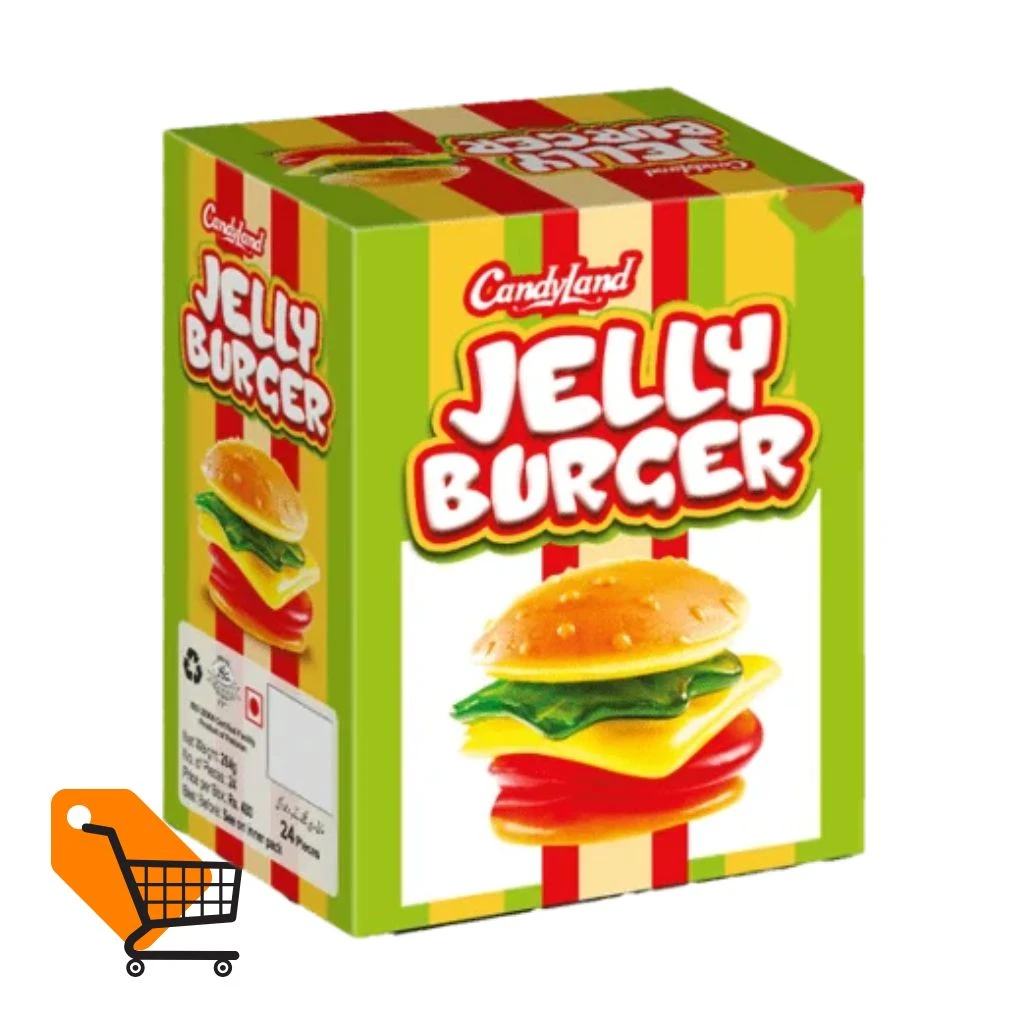 Candyland Burger Jelly 14g (Pack of 24)