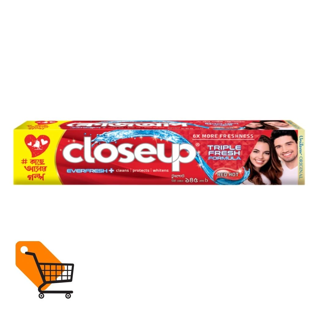 Closeup Toothpaste Red Hot 145 gm