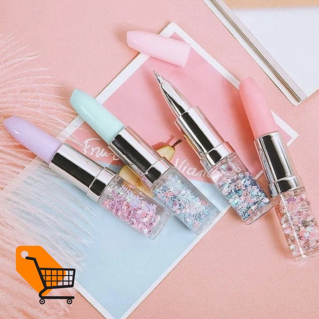 Creative Lipstick Ball Pen 1 Pcs