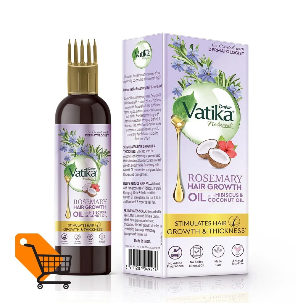 Dabur Vatika Natural Rosemary Hair Growth Oil 200ml