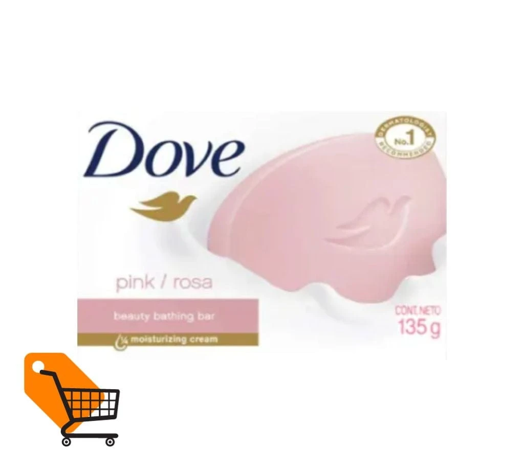 Dove Beauty Bar Soap Pink/Rosa 135g