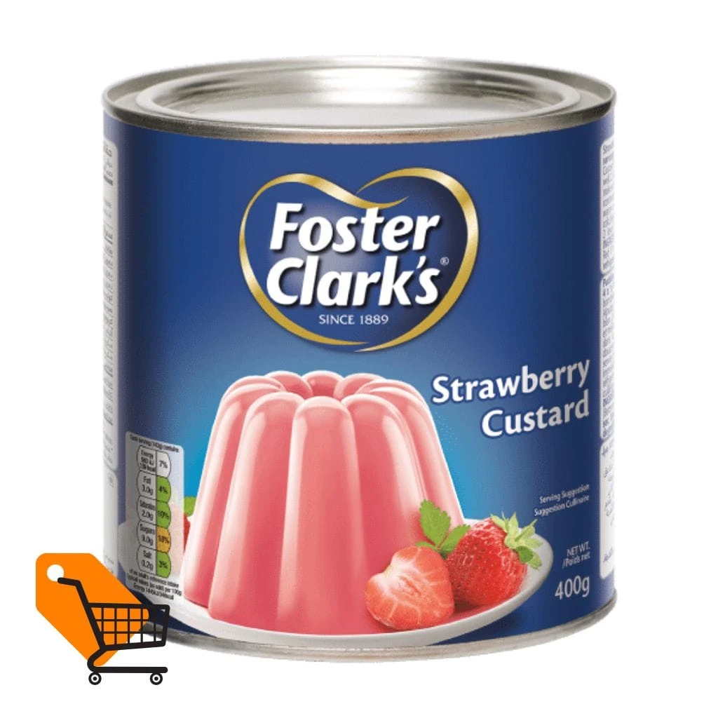 Foster Clark’s Strawberry Custard Powder 400g