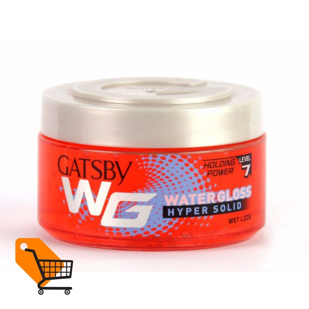 Gatsby Water Gloss Hyper Solid Wet Look Hair Gel 150g
