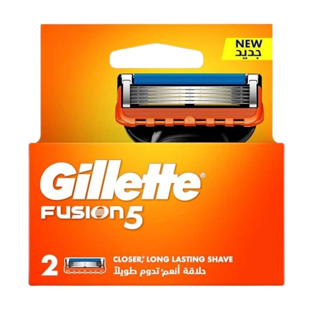 Gillette Fusion5 Razor Blades - 2 Cartridges Refill