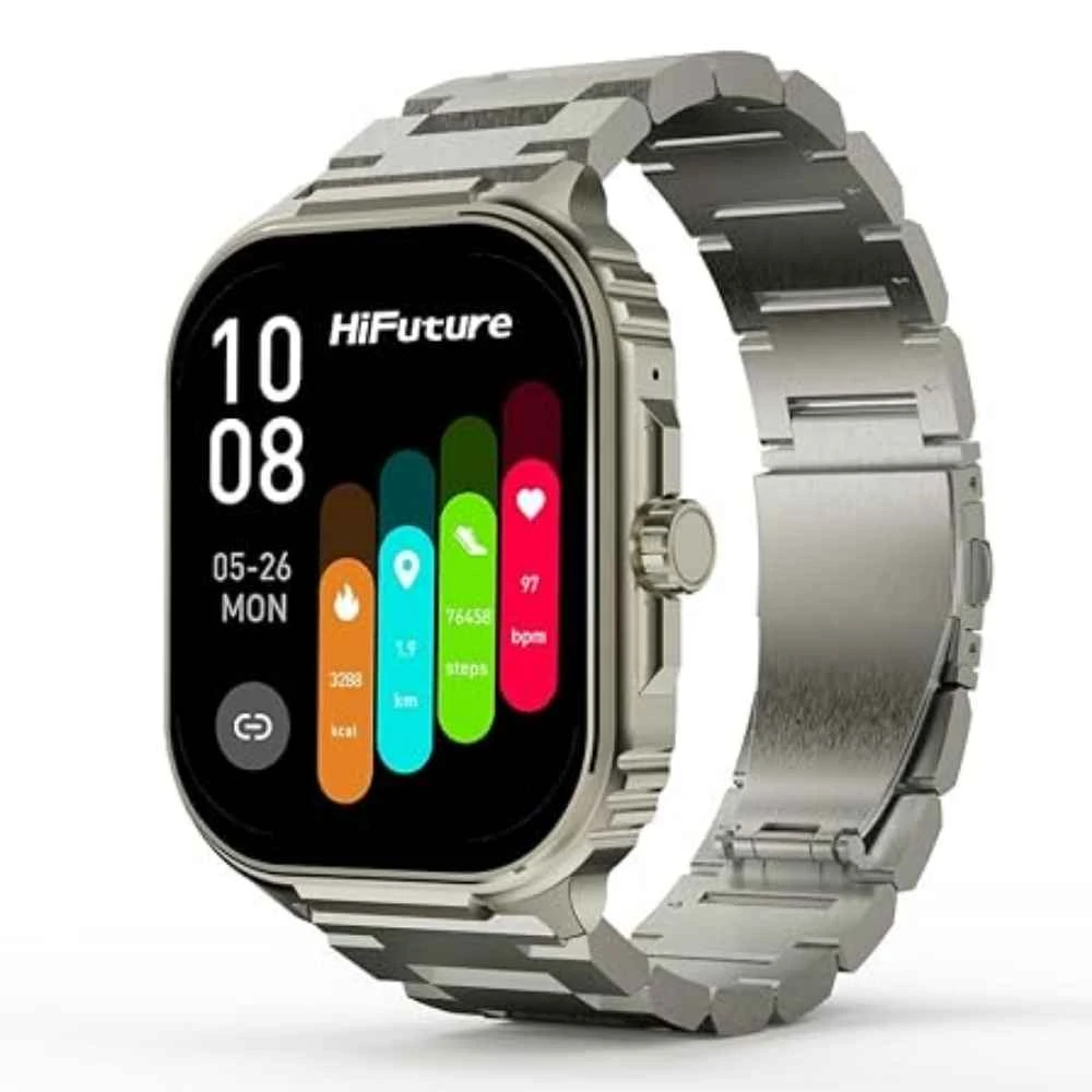 HiFuture Ultra3 Pro Silver Bluetooth Smart Watch - Photo 2