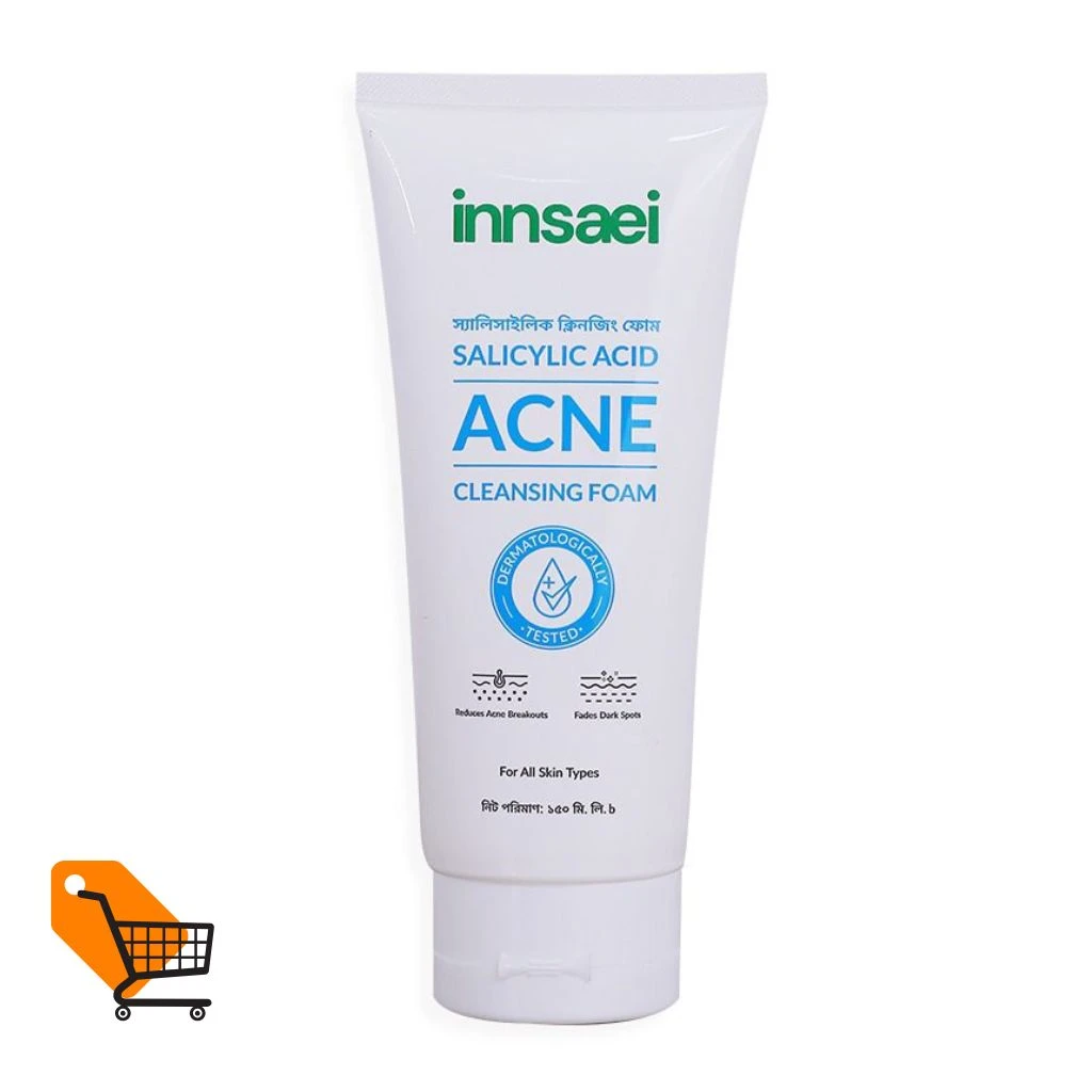 Innsaei Salicylic Acid Acne Solution Cleansing Foam 150ml