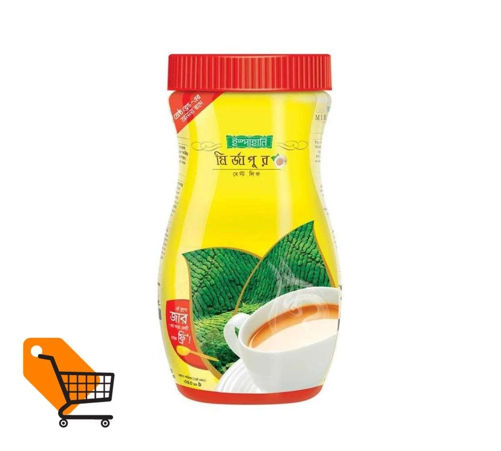 Ispahani Mirzapore Best Leaf Black Tea 350gm (Jar)