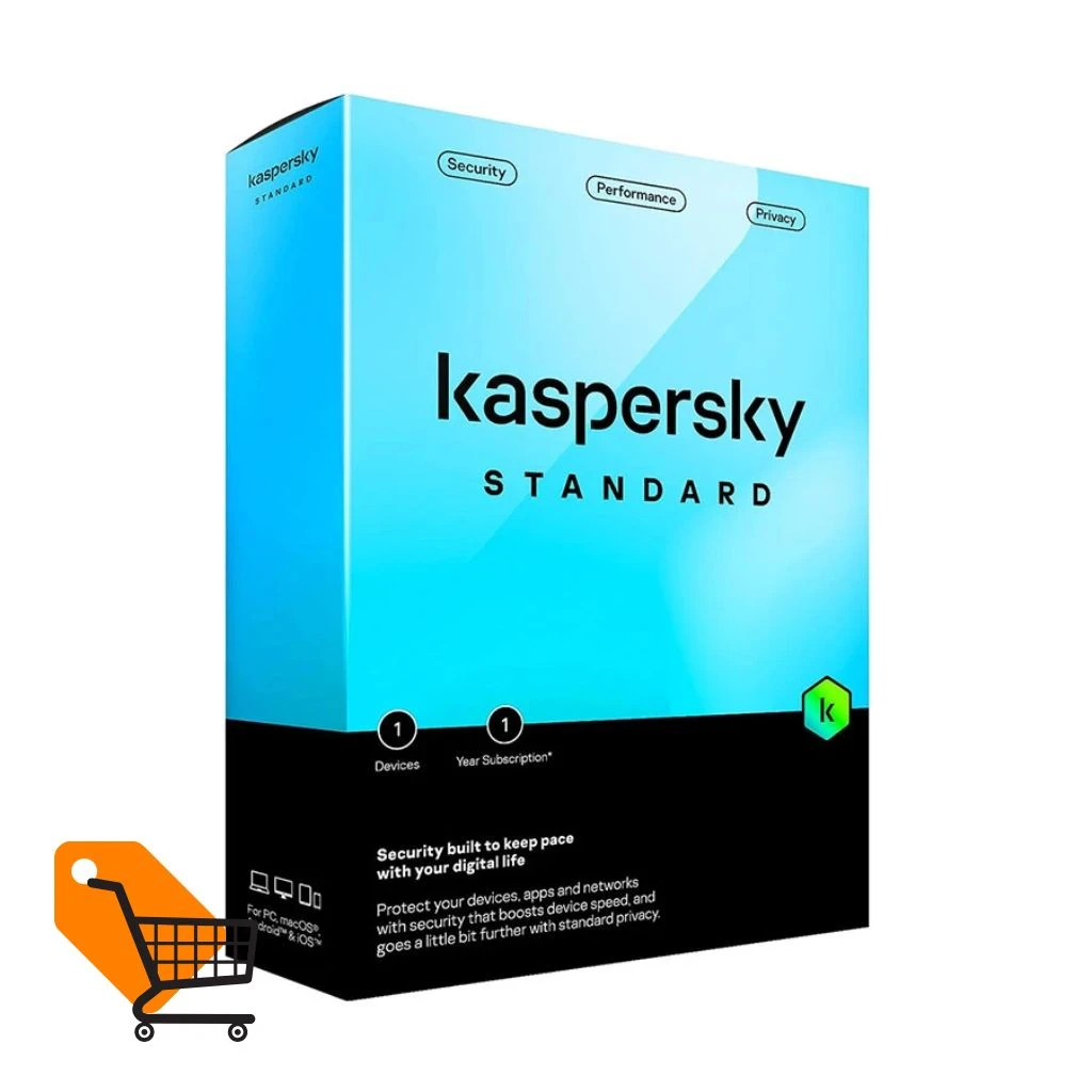 Kaspersky Standard Antivirus 3 User 1 Year
