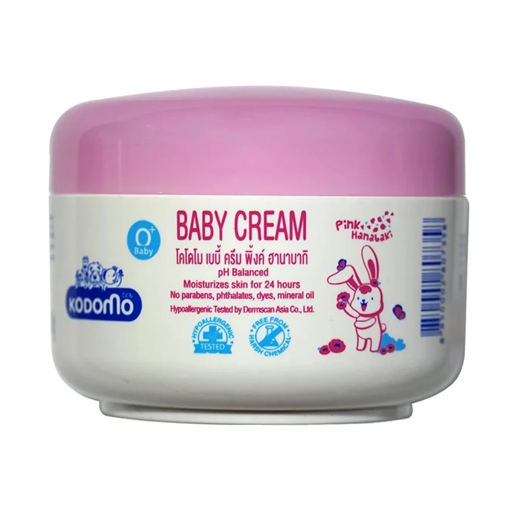 Kodomo Baby Cream Pink Hanabaki 50g