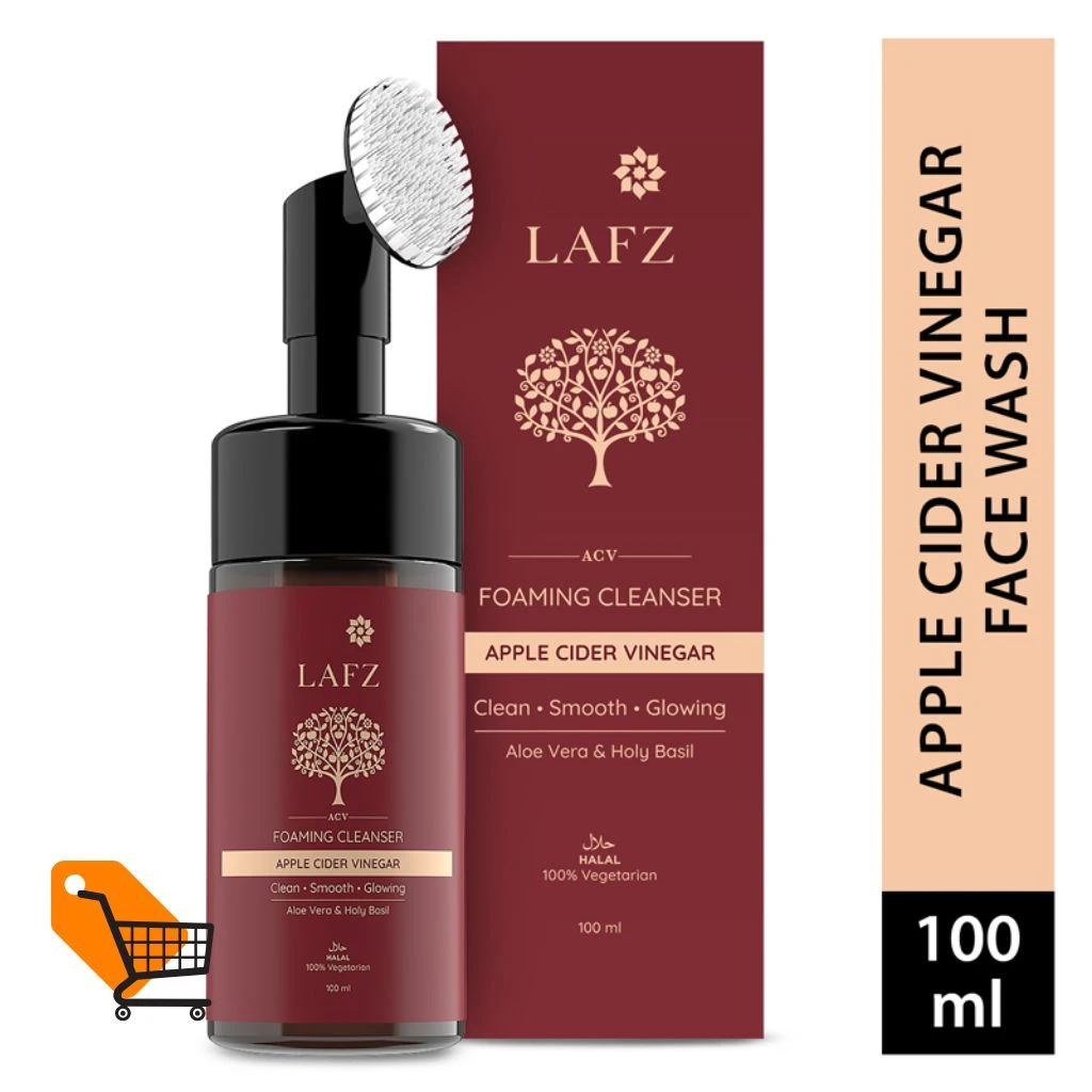 Lafz Apple Cider Vinegar Foaming Face Wash 100ml