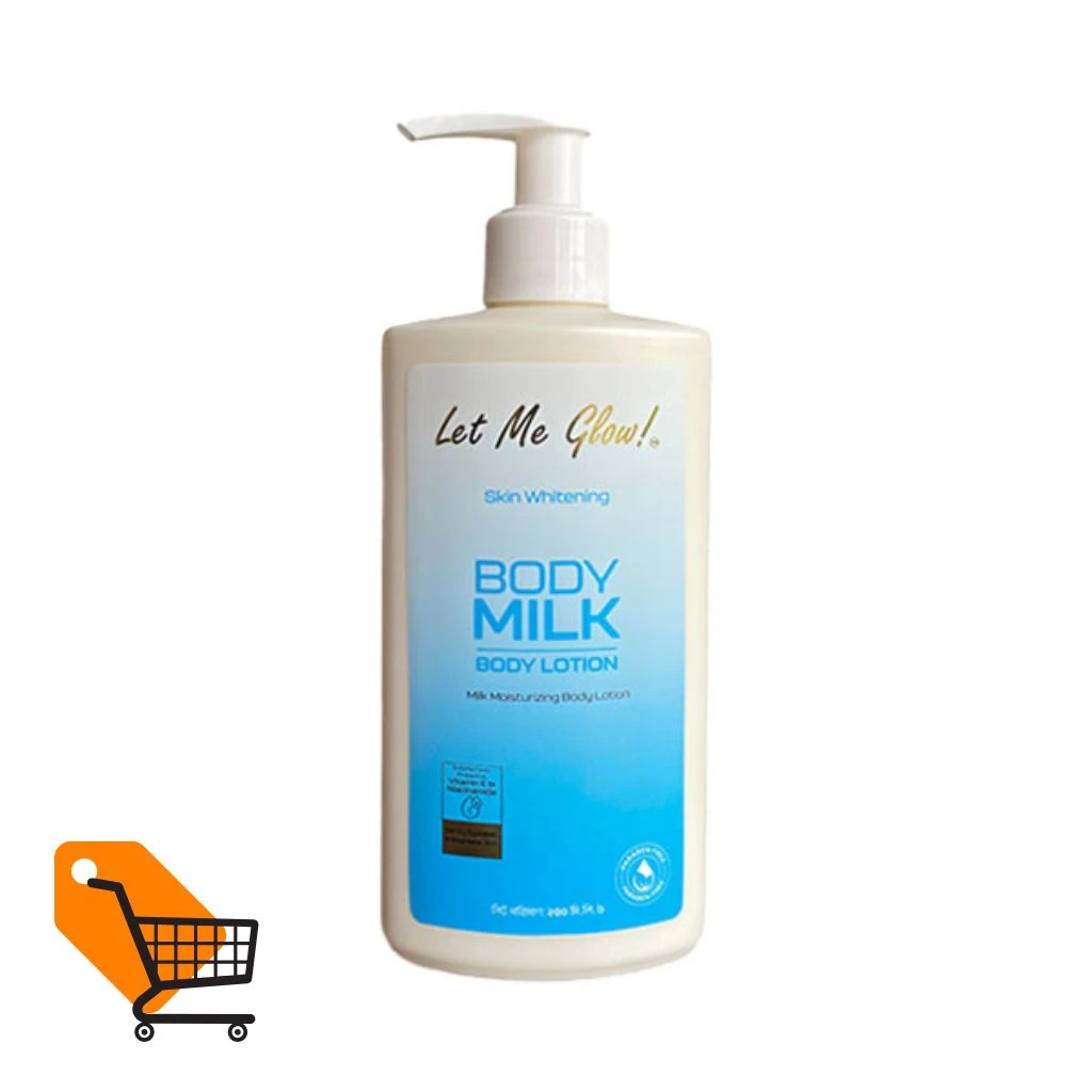 Let Me Glow Body Milk Body Lotion 250 ml