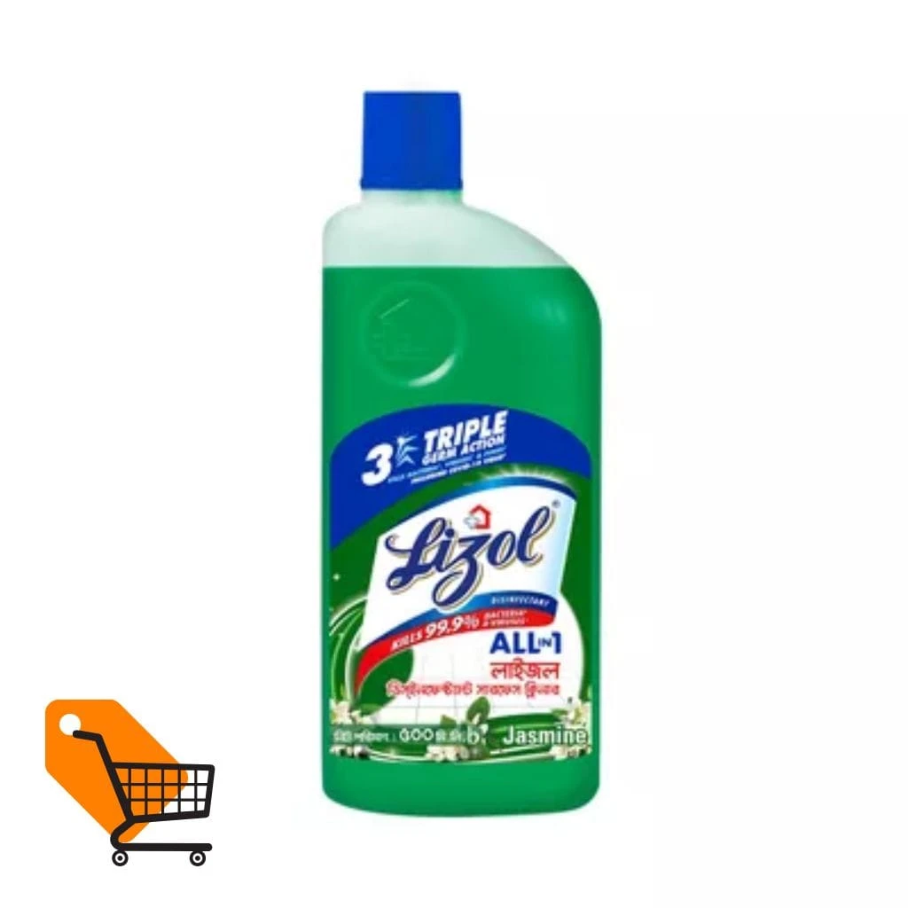 Lizol Disinfectant Surface & Floor Cleaner Jasmine 500 ml