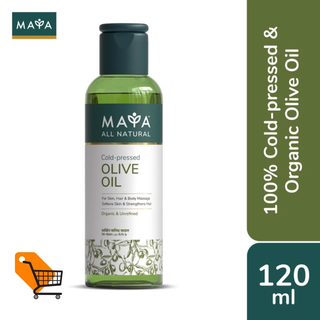 MAYA All Natural Cold-pressed Organic Olive Oil 120ml