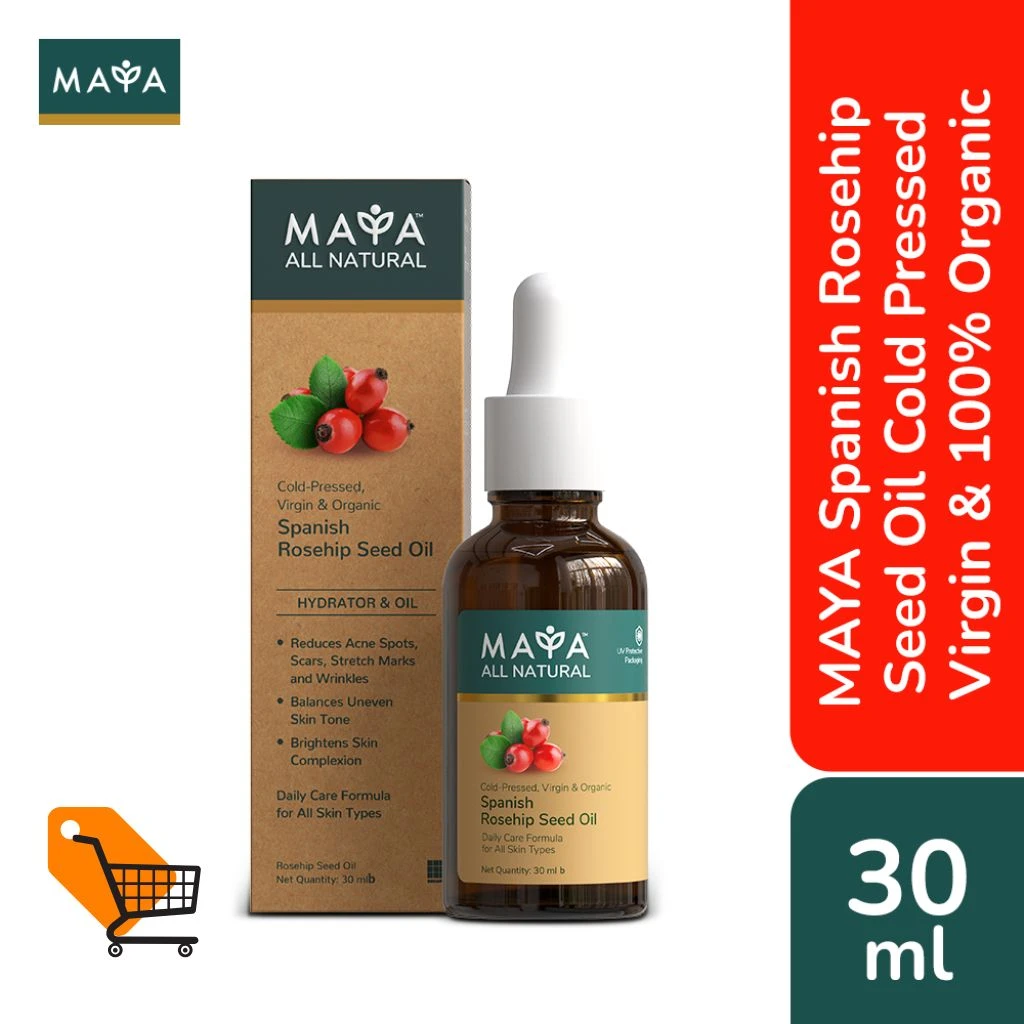 MAYA All Natural Spanish Rosehip Seed Oil 30ml
