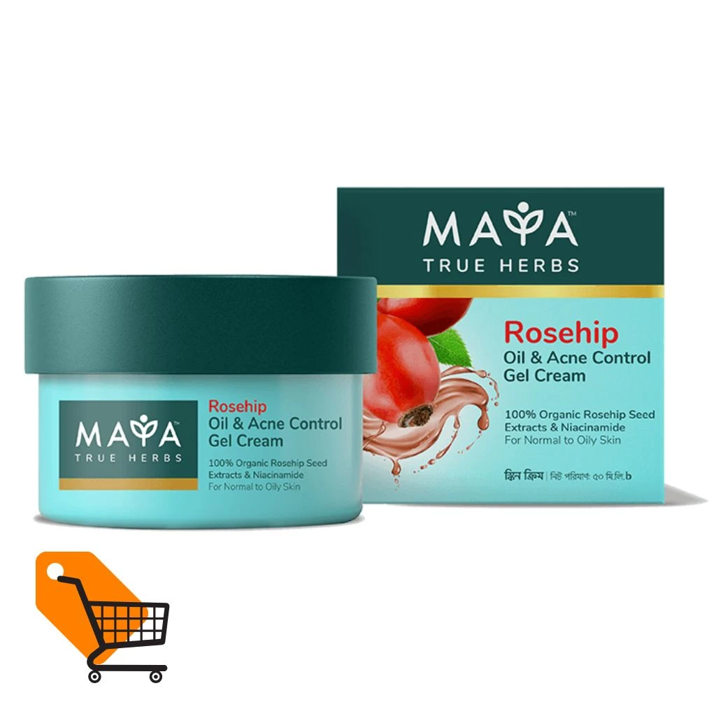 MAYA Rosehip Oil & Acne Control Gel Cream 50ml