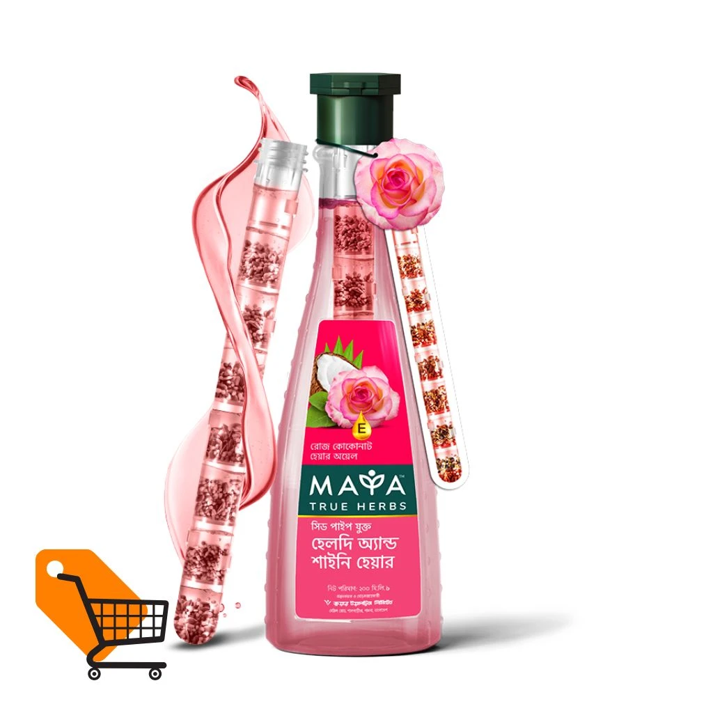 MAYA True Herbs Rose Coconut Oil 200ml