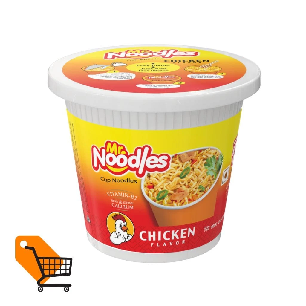 Mr. Noodles Cup Noodles Chicken Flavour 40gm