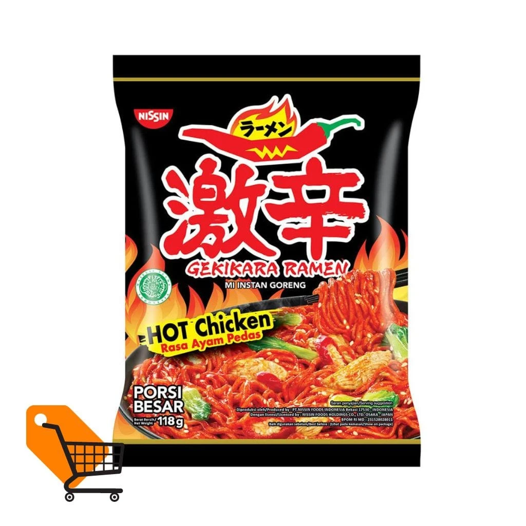 Nissin Gekikara Ramen Hot Chicken 118gm