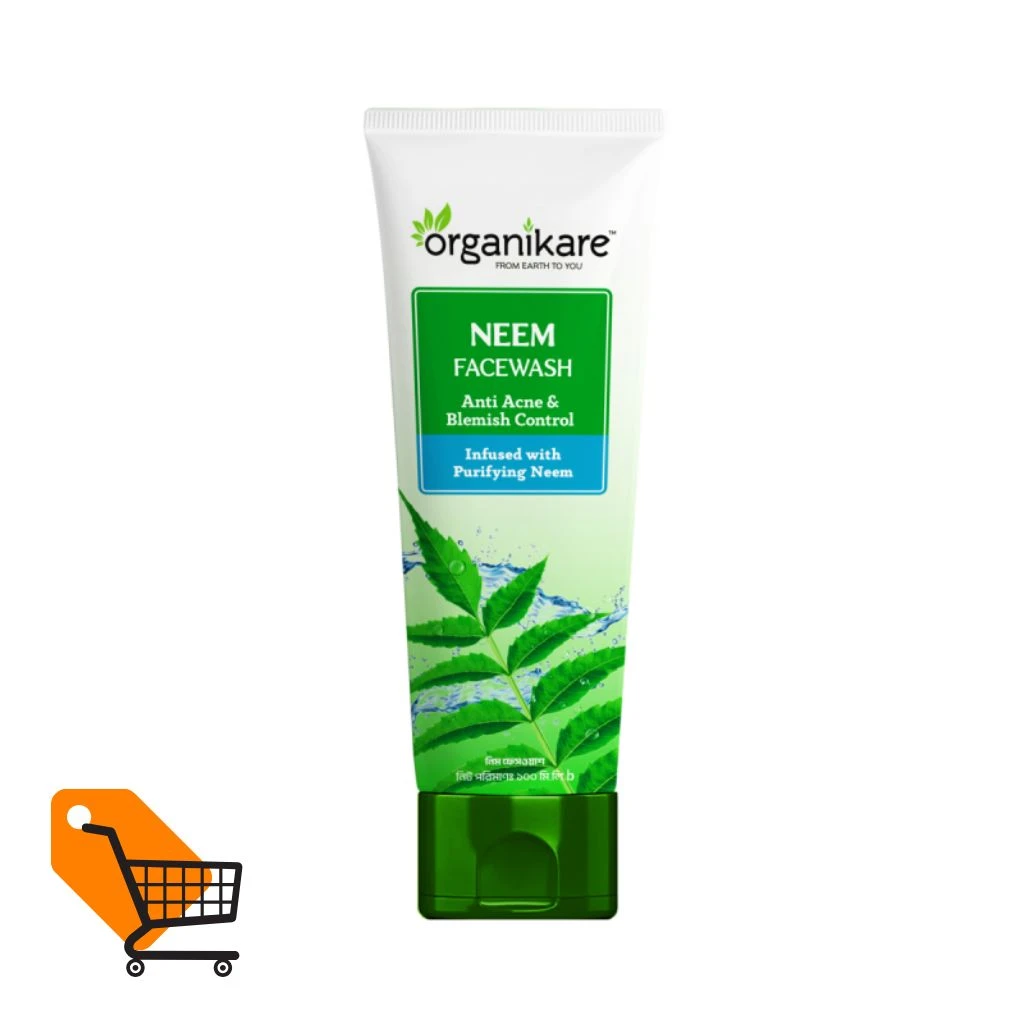 Organikare Neem Facewash Anti Acne & Blemish Control 100 ml