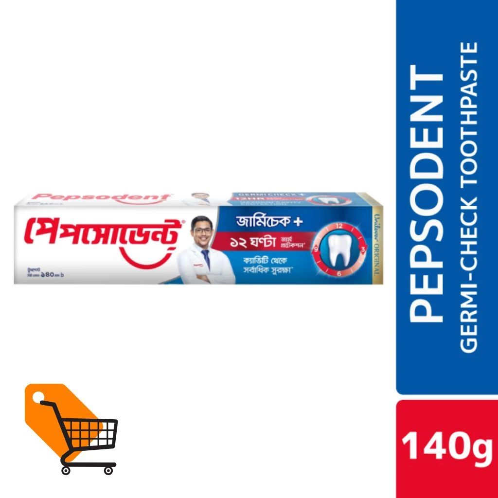 Pepsodent Germi Check Plus Toothpaste 140g