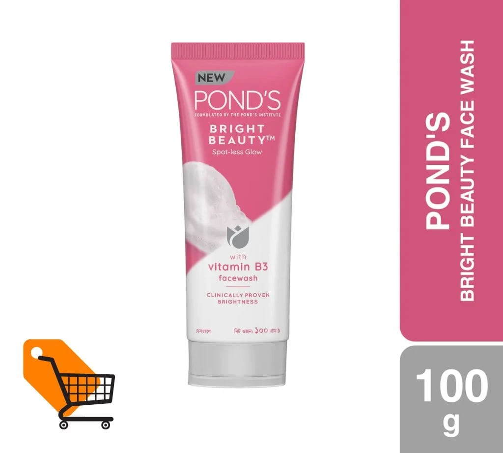 Pond's Bright Beauty Spot-less Glow With Vitamin B3 Face Wash 100g