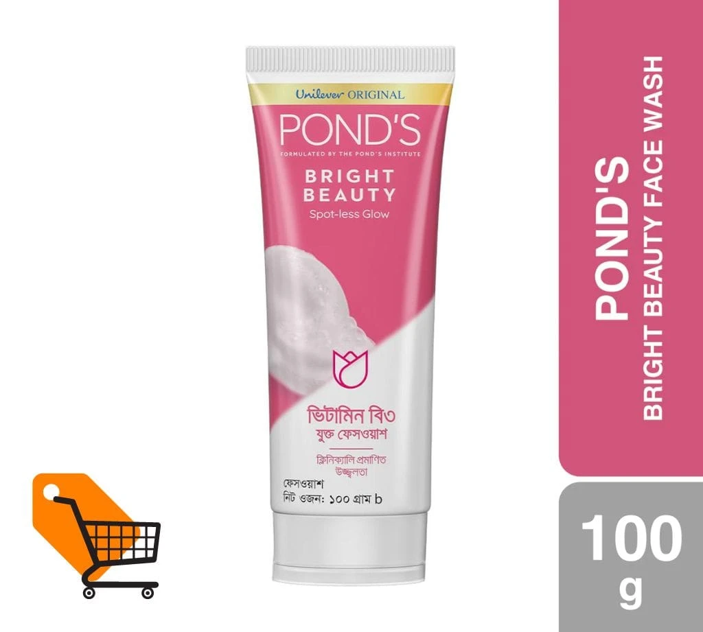 Pond’s Bright Beauty Spot-less Glow With Vitamin B3 Face Wash 100gm