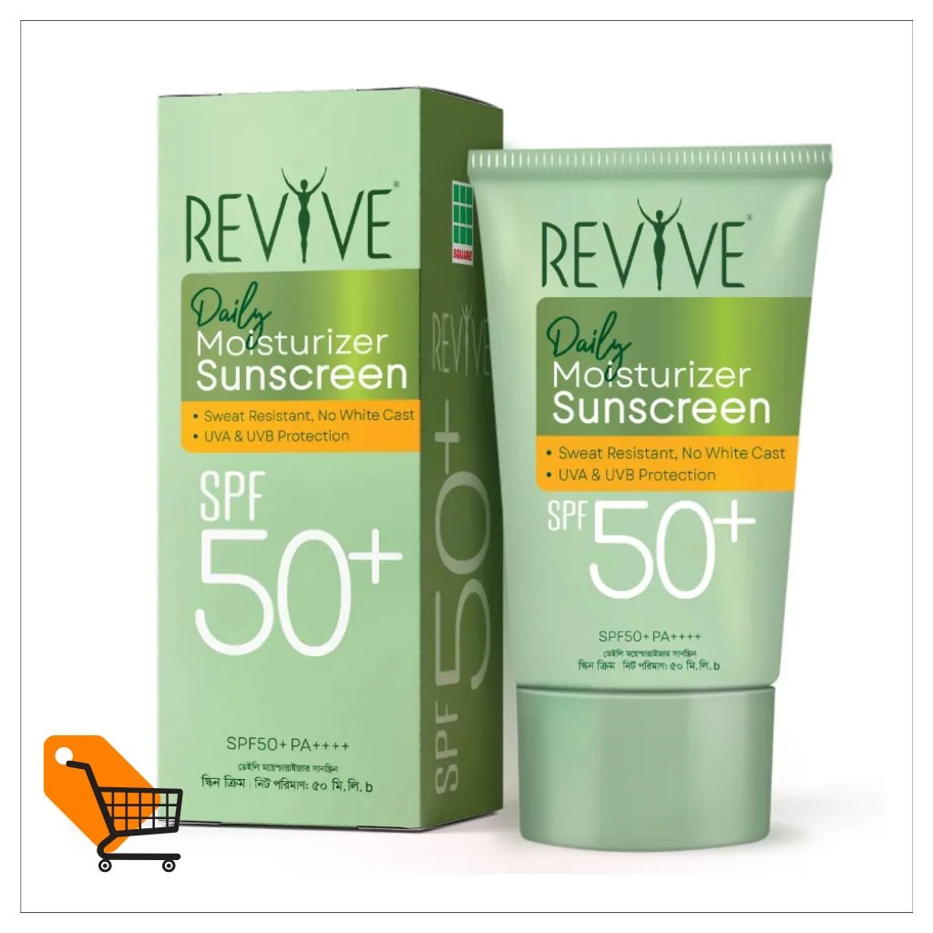 Revive Daily Moisturizer Sunscreen SPF50+ PA+++ 50 ml