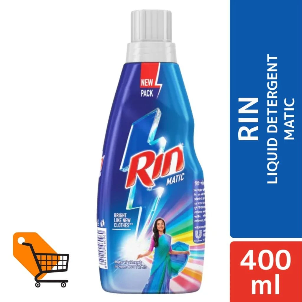 Rin Matic Liquid Laundry Detergent 400ml