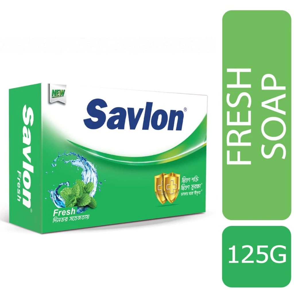 Savlon Fresh Antiseptic Soap 125gm