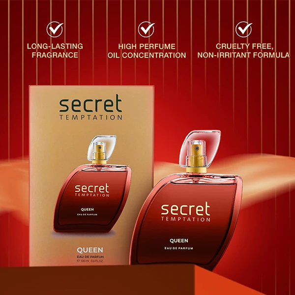 Secret Temptation Queen Eau De Perfume for Women 100ml - Photo 2