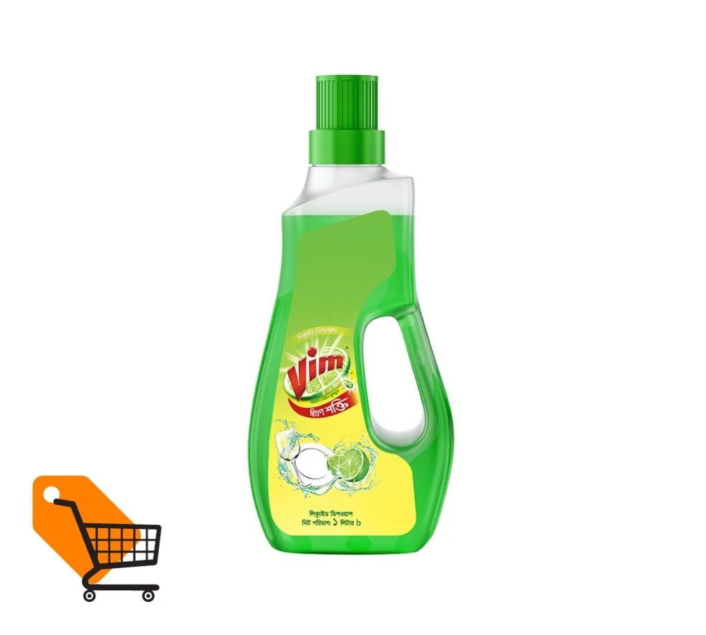 Vim Dishwash Liquid 1Ltr