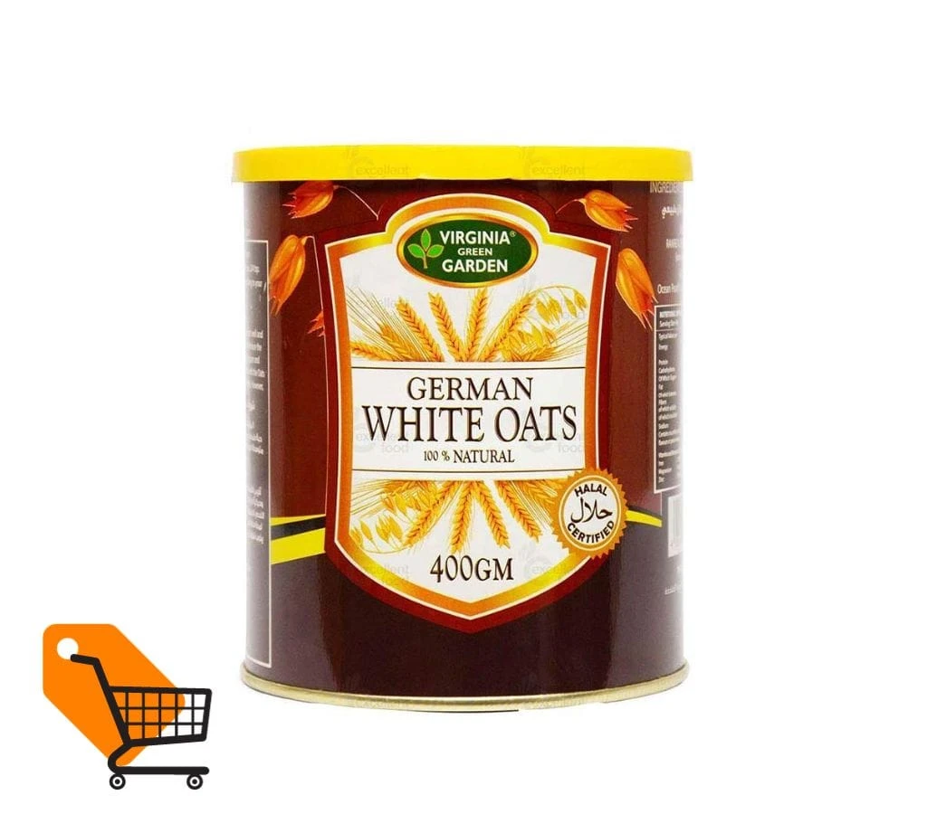Virginia Green Garden German White Oats 400 gm