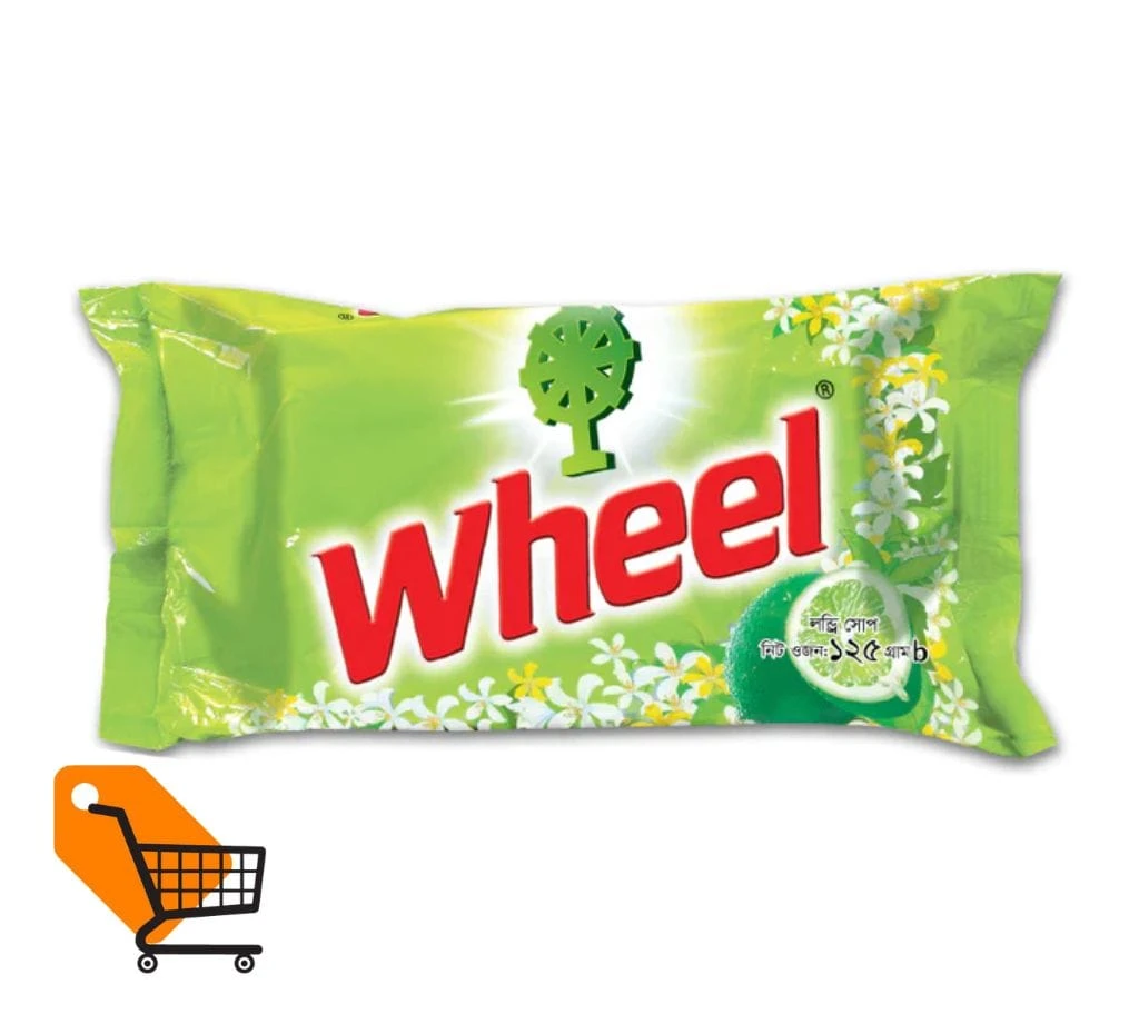 Wheel Washing Laundry Bar 125g