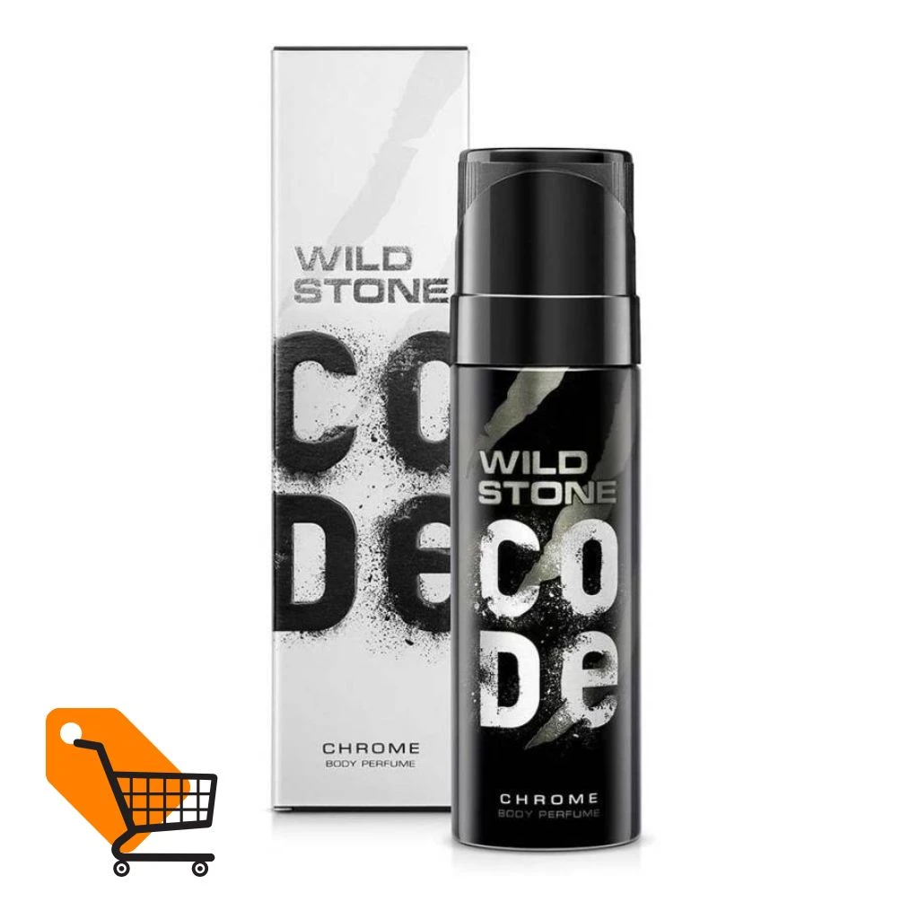 Wild Stone Code Chrome Body Perfume For Men 120ml