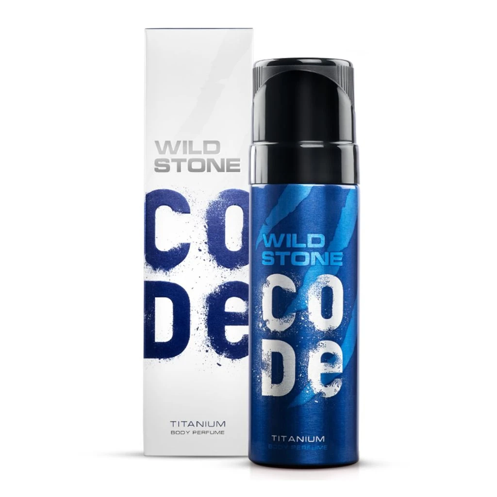 Wild Stone Code Titanium Fine Fragrance For Men 120ml