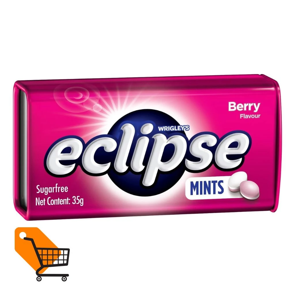 Wrigley's Eclipse Berry Mints Flavor (Sugar Free) 35gm